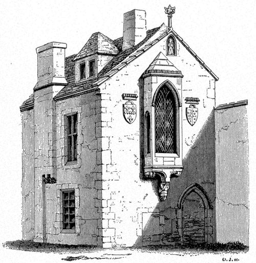 Residence of Chantry Priests of Altar of St. Nicholas,
near Lincoln Cathedral.