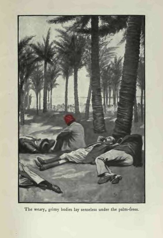 Grimy Bodies Lay Senseless Under the Palm-trees P188 