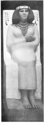 Fig. 4.—Portrait Statue of an Egyptian Lady of the
Pyramid Age