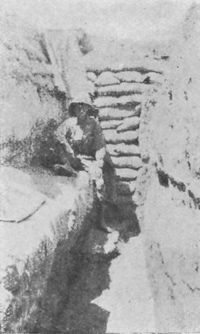 Scenes In The Trenches At San-I-Yat
