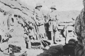The Regiment In The Trenches At San-I-Yat