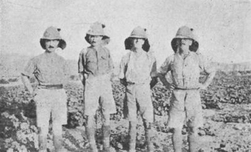 The Pioneers Of The Regiment In Summer Kit