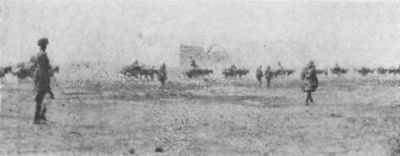 The Regiment Passing The Arch Of Ctesiphon En Route For
Baghdad, March 1917