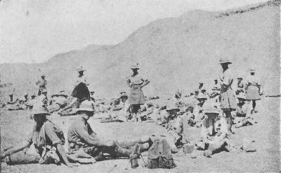 No. 4 Company Before Istabulat Under The Median Wall