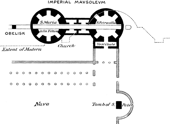 Plan of the Imperial Mausoleum.