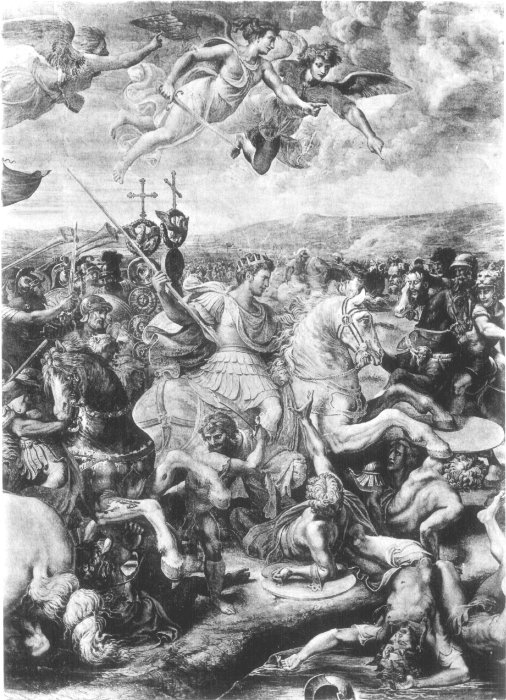 BATTLE BETWEEN CONSTANTINE AND MAXENTIUS