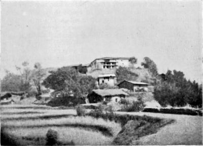 View of Askote—Showing Rajiwar's Palace