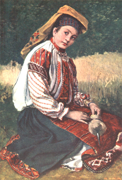 A YOUNG WOMAN OF THE ROUSTCHOUK DISTRICT