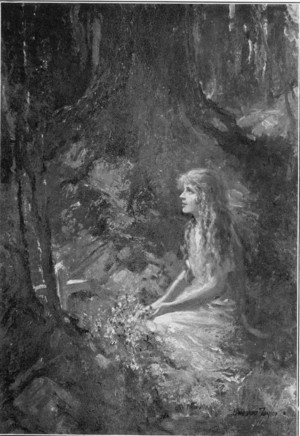 "SHE WAS KNEELING BESIDE A LOW, ROUNDED MOUND"