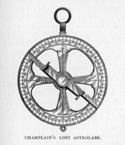 Champlain's lost astrolabe.