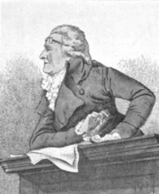Mr. James Christie, 'The Specious Orator.' Engraved by R. Dighton, 1794.