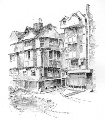 Butcher Row, 1798.