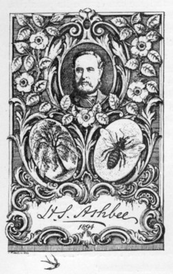 Portrait Bookplate of Mr. H. S. Ashbee.