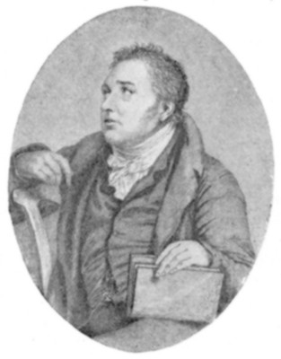 Samuel Taylor Coleridge. From the Portrait by G. Dawe, R.A., 1812.