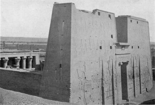 Plate 14

GATEWAY OF THE TEMPLE OF EDFU. Pages 74, 75