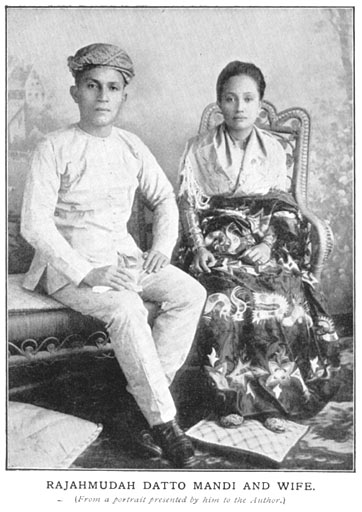 Rajahmudah Datto Mandi and Wife