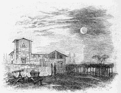 THE VILLA ARCETRI.
Galileo's residence, where Milton visited him.