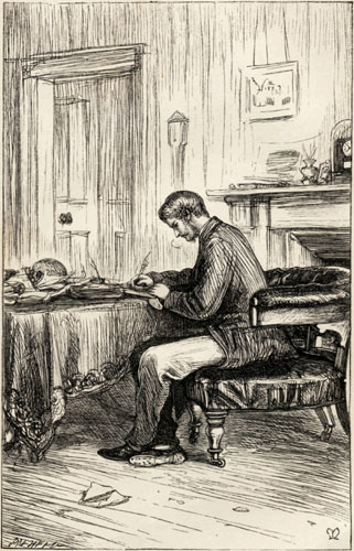Lucius Mason in his Study.
