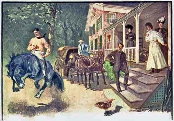 Jim smiled and kept his seat without the least
apparent effort