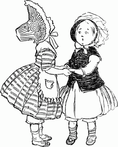 'We will wait,' answered little Alice, taking Nettie's hand in hers.