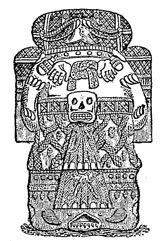 Fig. 54.—Huitzilopochtli (side).