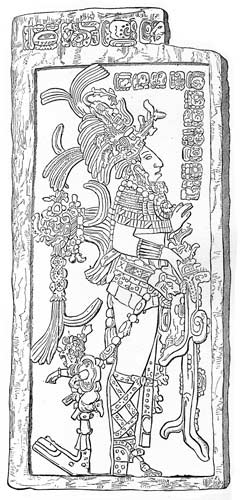 Fig. 58.—Maya War God.