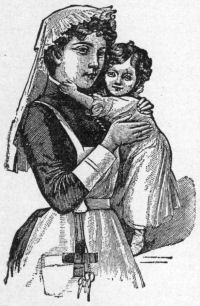 Nurse and child.