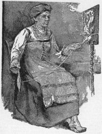A Russian Spinning Girl.