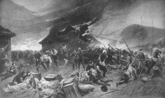 THE DEFENCE OF RORKE'S DRIFT, 22nd to 23rd JANUARY 1879.
