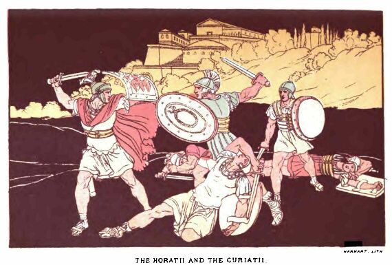 Death of the Horatti and Curiattii 056 