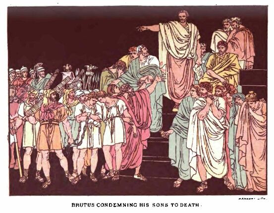 Brutus Condemning his Sons to Death 118 