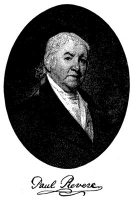 Signature, Paul Revere