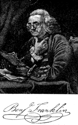 Signature, Benjamin Franklin