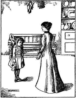 She tried to look as if nothing had happened.&mdash;Page 83.
