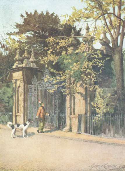 Trinity College Gates, Parks’ Road