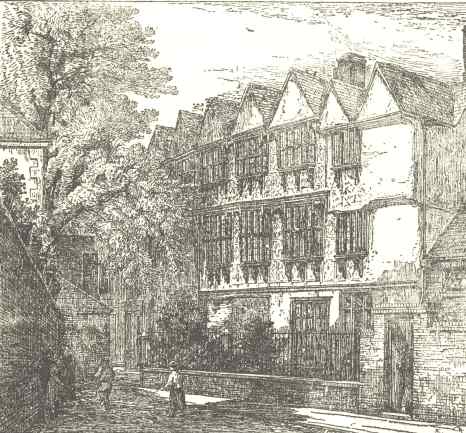 Old Episcopal Palace.  From a Drawing by R. Kent Thomas