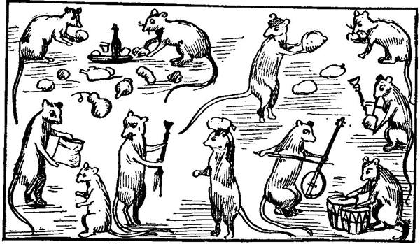 The mice began to make merry