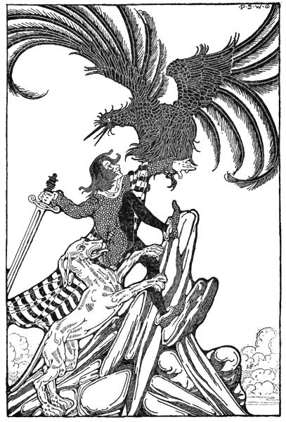 All flew from the mountain except one bird and he was the
greatest amongst them all.