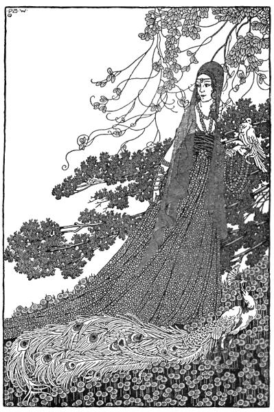 O most beauteous of all the birds, do you know of any arms
by which a hero can slay a dragon?