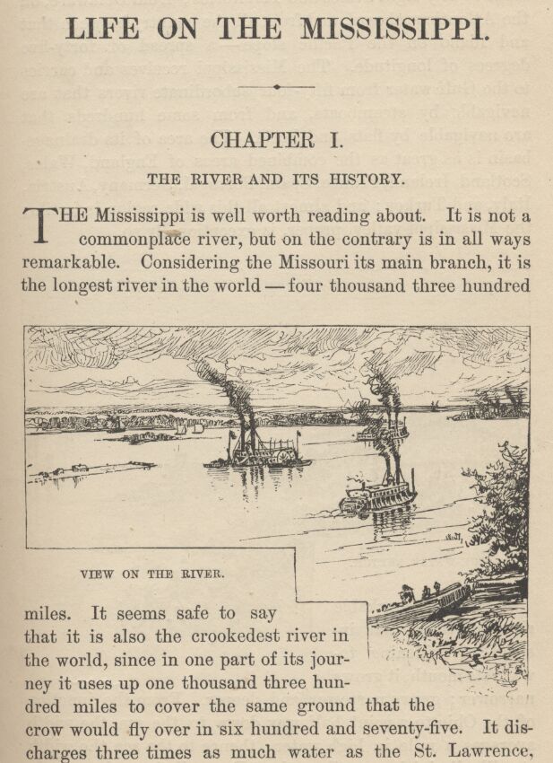 life on the mississippi summary