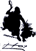 silhouette of Jill's mother beating her