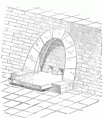 34.—VAULTED DRAINS. (KHORSABAD.) (Perrot and Chipiez.)