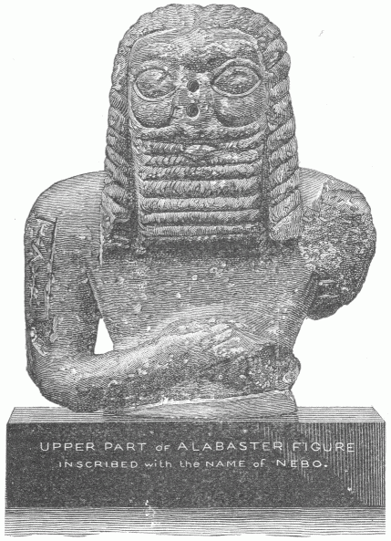 60.—A BUST INSCRIBED WITH THE NAME OF NEBO. (British Museum.)