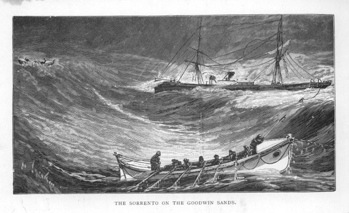 The Sorrento on the Goodwin Sands.
