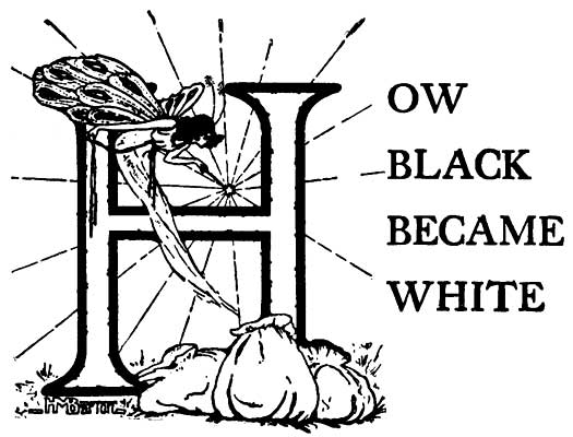 HOW BLACK BECAME WHITE