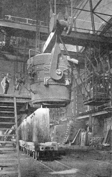 IN THE STEEL FOUNDRY