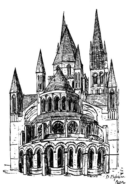 St. Stephens, Caen, E.
Frontispiece