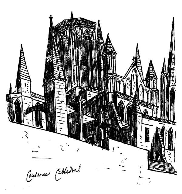 Coutances Cathedral, Central Tower