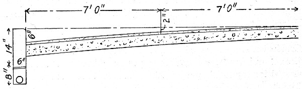 Fig. 119.—Concrete Pavement. Windsor, Canada.