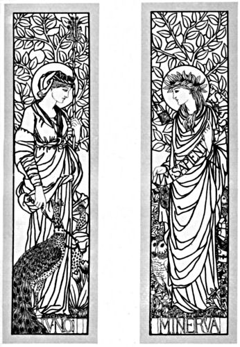 Two panels, each featuring one of the named figures